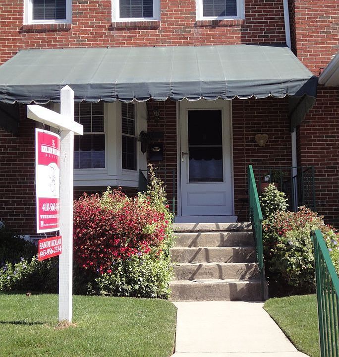 Front with awning