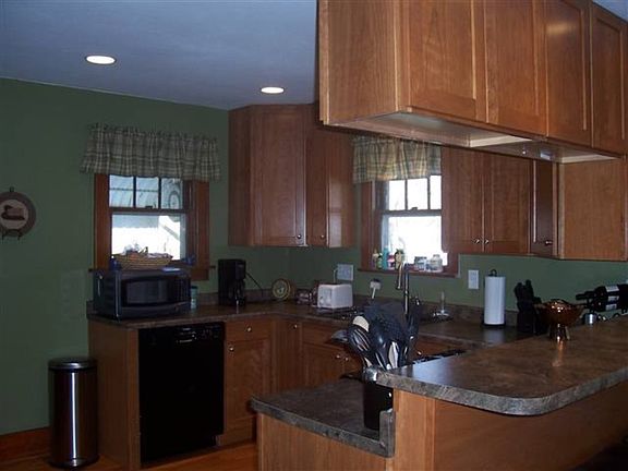 Kitchen with dishwasher, new stove, new fridge, microwave