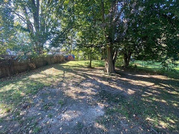 Huge fenced back yard.
