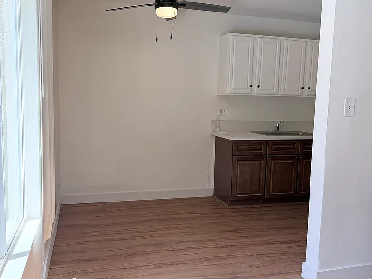 Kitchen and dine in area