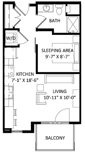 Floor plan Style K