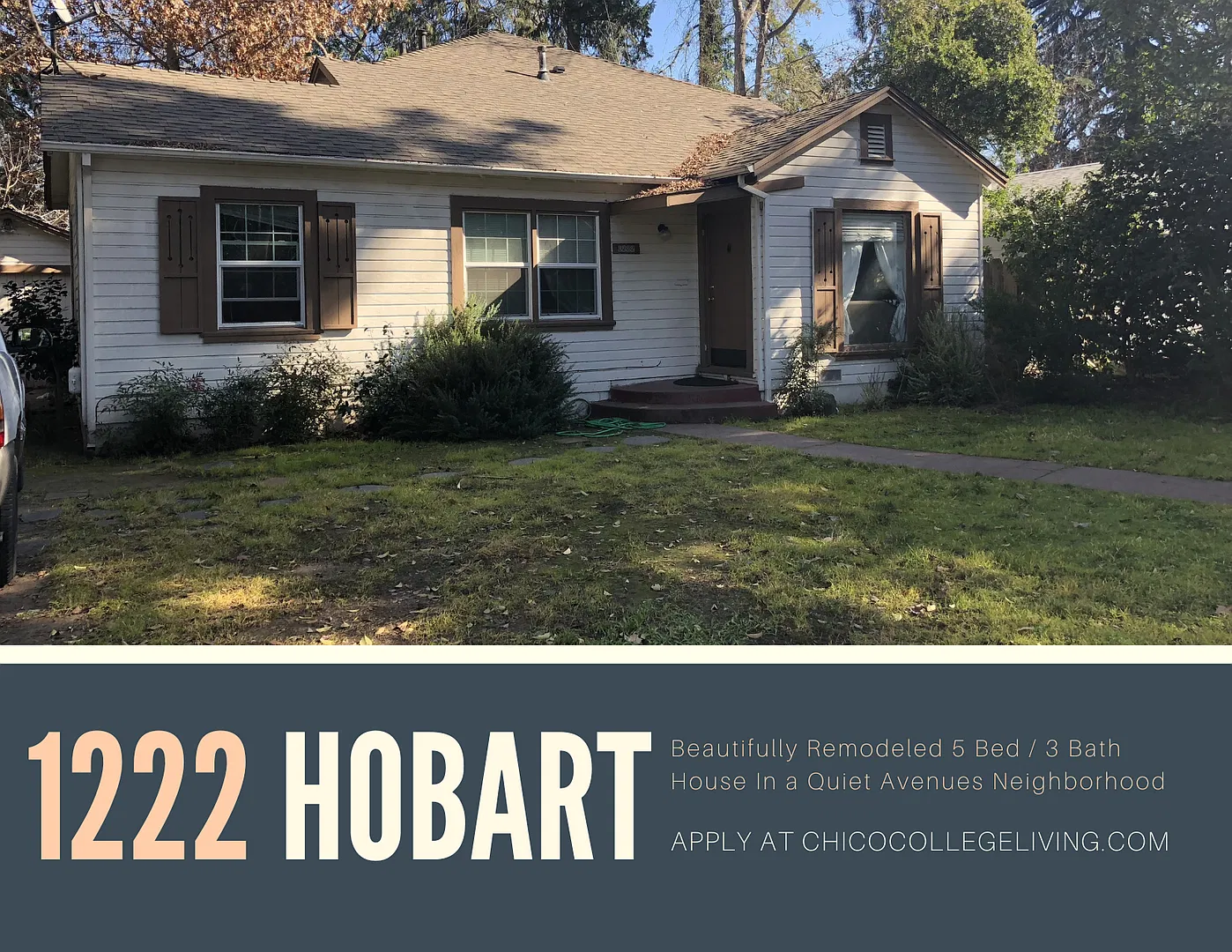 *Reserve For Summer 2027* 5 Bedroom 3 Bath Chico Charmer — Photo 1