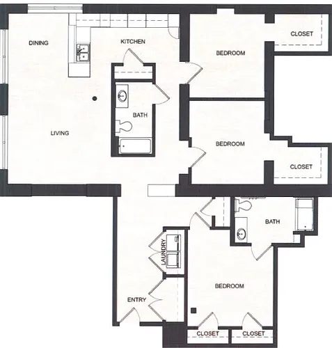 Floor plan 3C