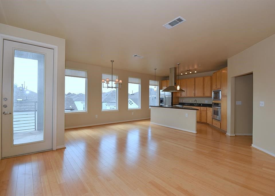 Wonderful space with wood floors and lots of windows