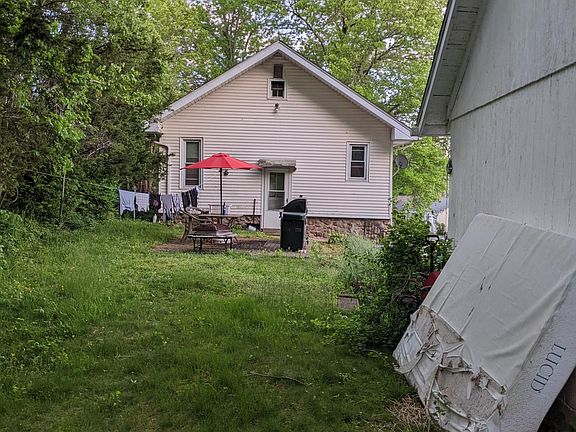 Rear of house with patio