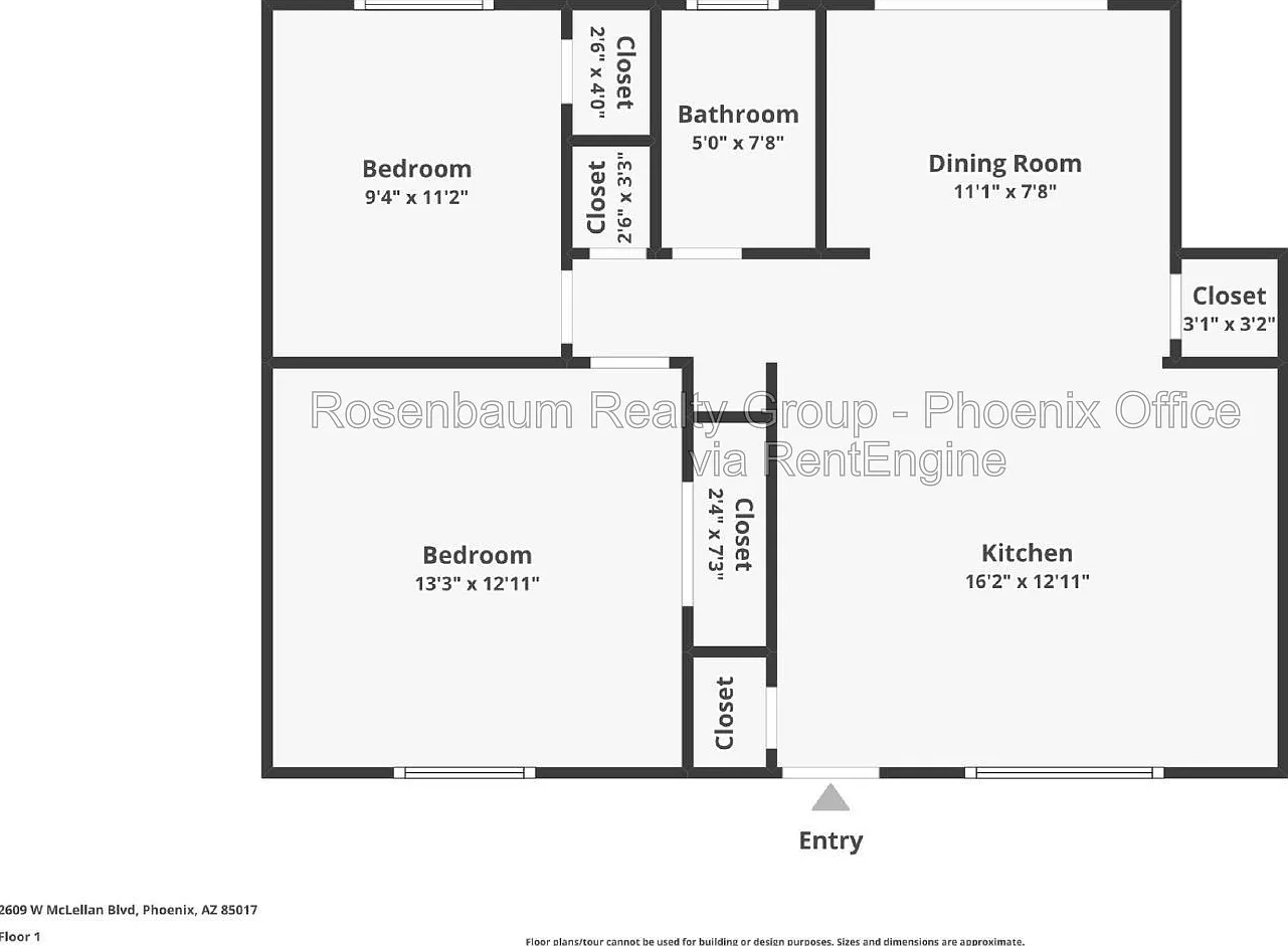2 bed, 1.0 bath, 958 sqft, $1,325 — Photo 2