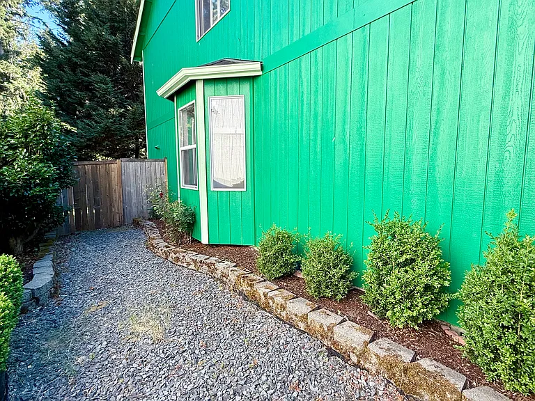 Left side yard