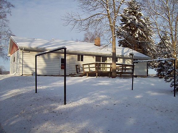 Rear of house