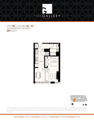 Floor plan gacnv02b