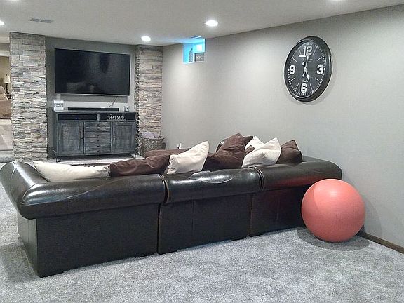 Basement living room