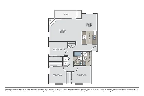 Floor plan Cottonwood