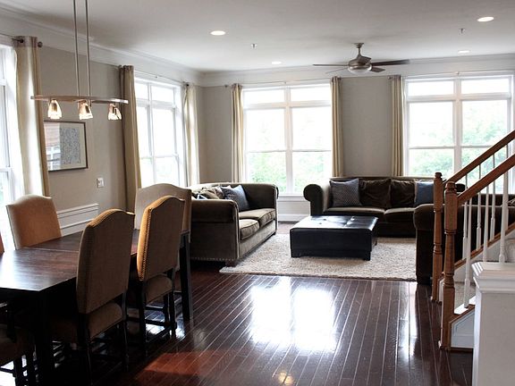 Custom dark hardwood floors