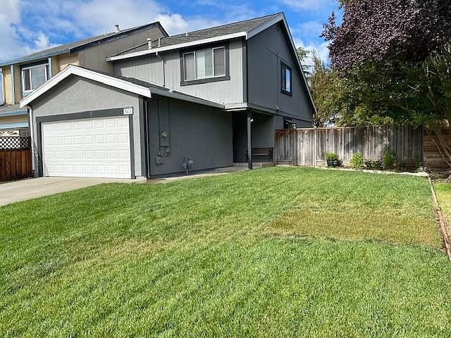 Large front yard and 2 car garage