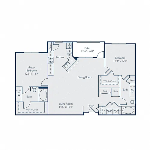 Floor plan B2
