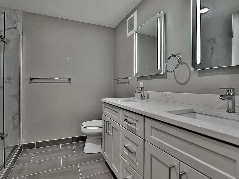 Premium bathroom finishes