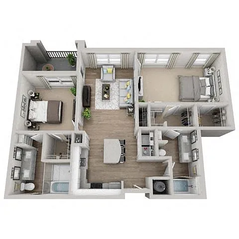 Floor plan MOSS