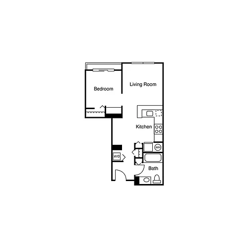 Floor plan Studio C