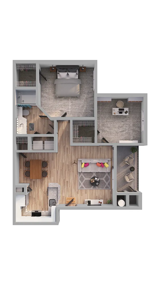 Floor plan B1