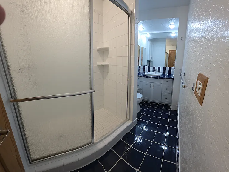 New shower