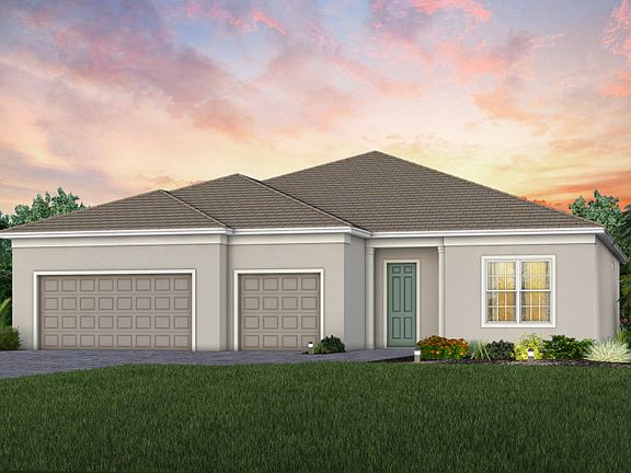 Exterior FM1 with 3rd car garage option