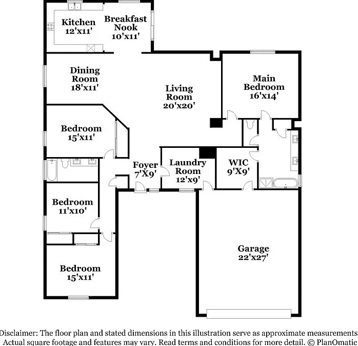 4 bed, 2.0 bath, 2481 sqft, $2,800 — Photo 2
