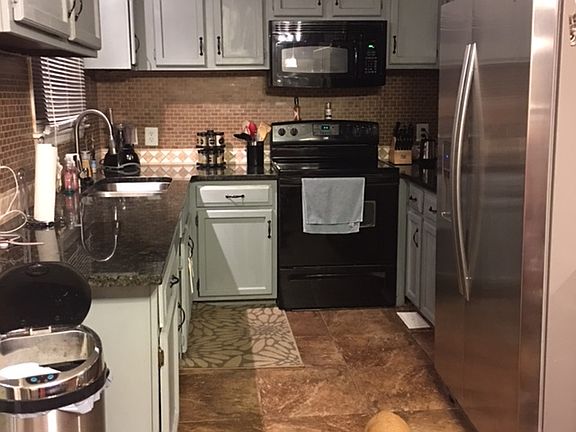 new granite and tile floors