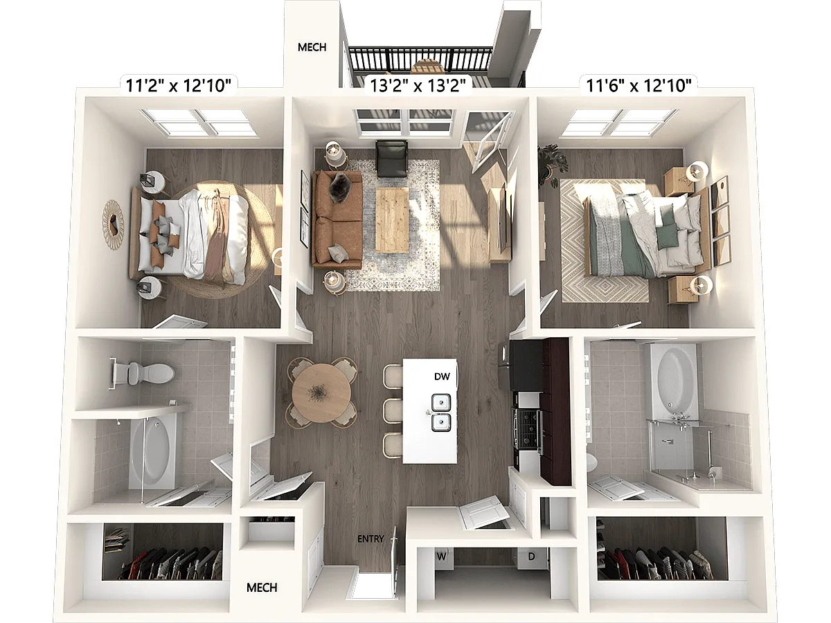 Floor plan B2