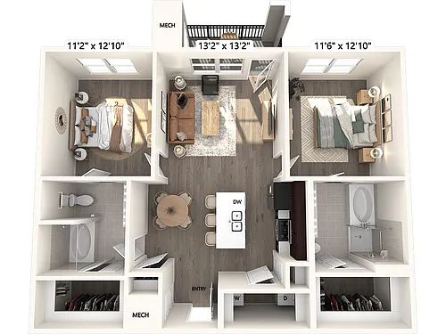Floor plan B2