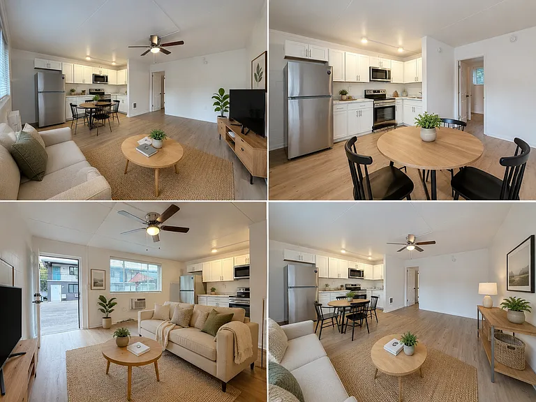 This image has been staged with mock-furniture using AI technology.