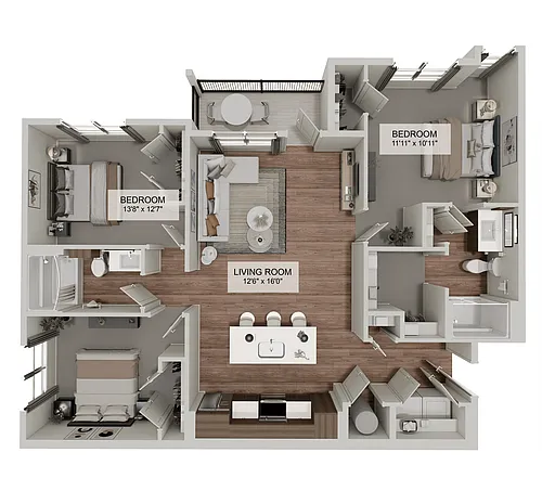 Floor plan The Homestead (C3)