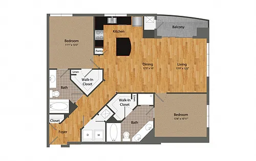 Floor plan B2