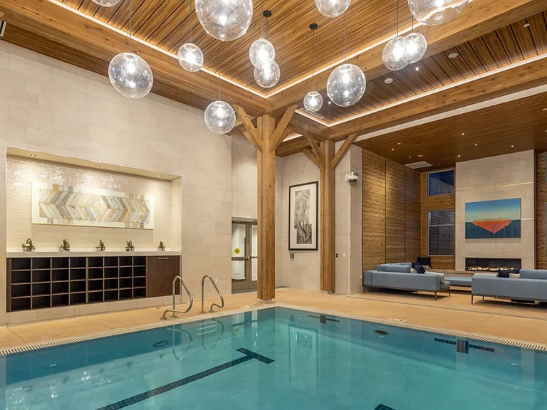 Relax by the fire after a long swim