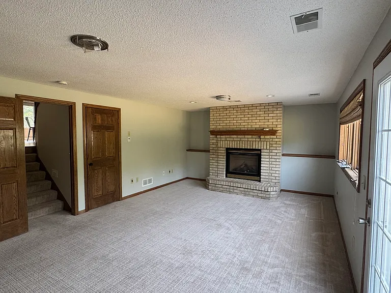Downstairs living area