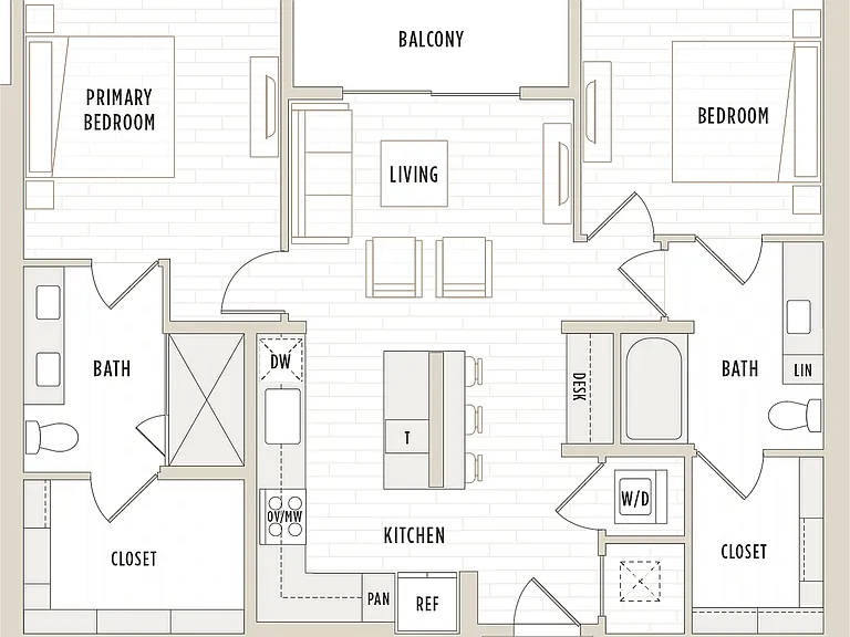 B2 | 2 Bed 2 Bath B2 | 2 Bed 2 Bath