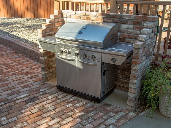 Brick BBQ Area 