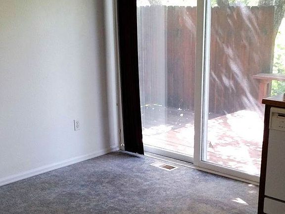 Sliding doors to patio