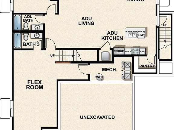 Optional ADU Basement