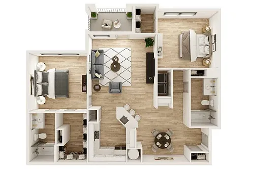 Floor plan B1