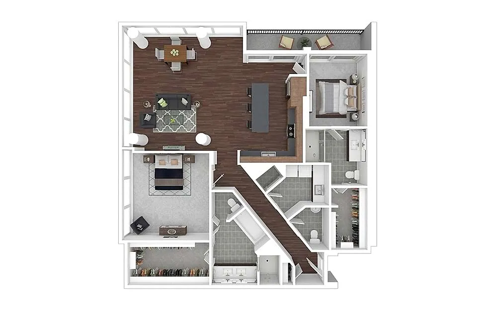 Floor plan B13