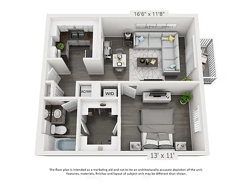 Floor plan Model A1