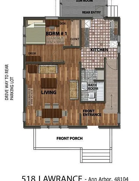 518 Lawrence St — Photo 4