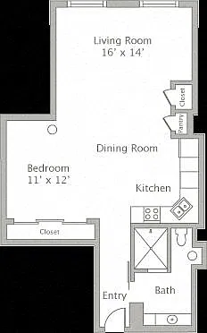 Floor plan SE