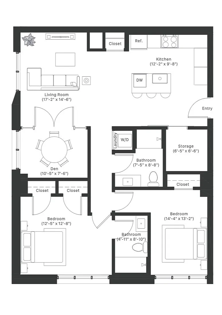 Floor plan B71