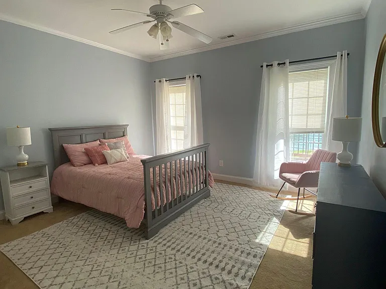 Bedroom #3, full sized bed can also be converted into crib or toddler bed
