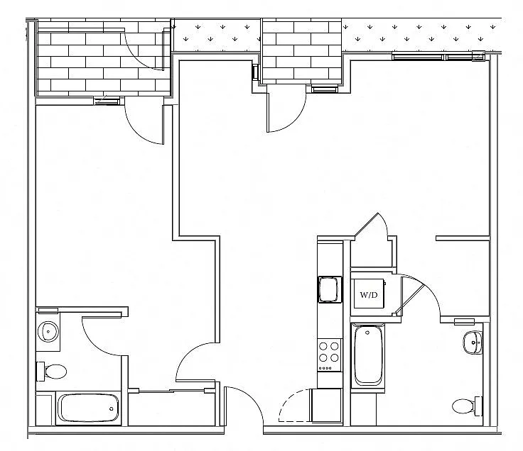 Floor plan Mosswood