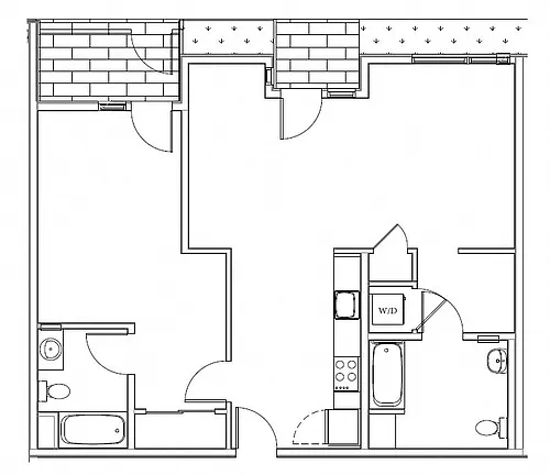 Floor plan Mosswood