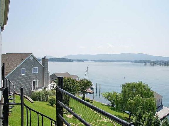lake view from deck