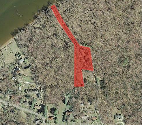 Aerial Photo of Lot Outline