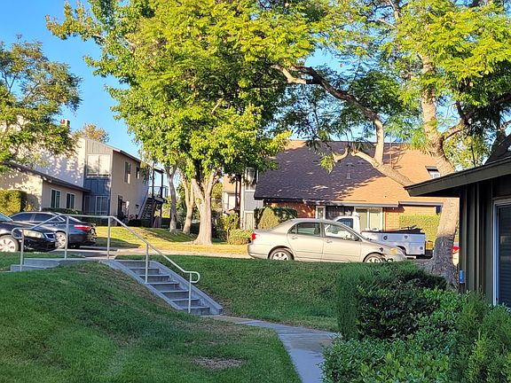 view from front door to street