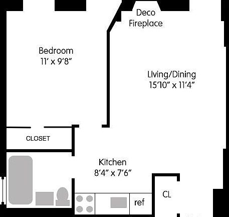2nd image of 36 W 35th St APT 2E